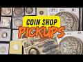 Coin Shop Pickups, $35 BU Morgan Silver Dollar, Walkers, Commemoratives, Barbers & Silver Below Melt
