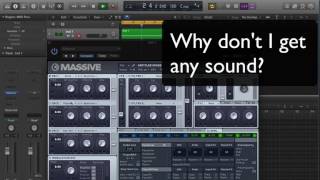 NI Massive - Why don't I get any sound from OSC 2 & 3 ?