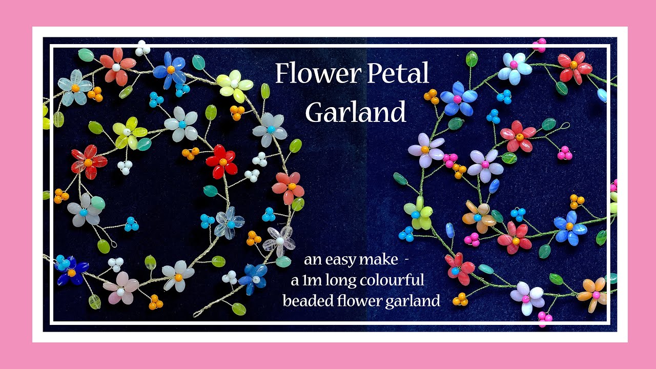 Flower Petal Garland. Make it With Spellbound