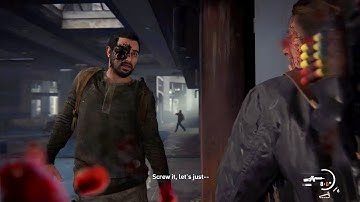 Tlou2 Tommy nightmare | Tlou Part I Ellie Joel Abby brutal combat begging enemy aggressive Ps5 scene