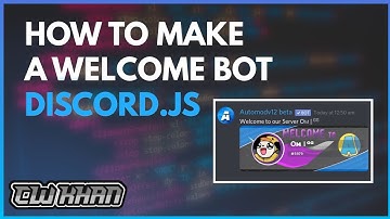 how to make welcome bot discord.js| welcomer bot | discord.js welcomer bot| cwkhamln