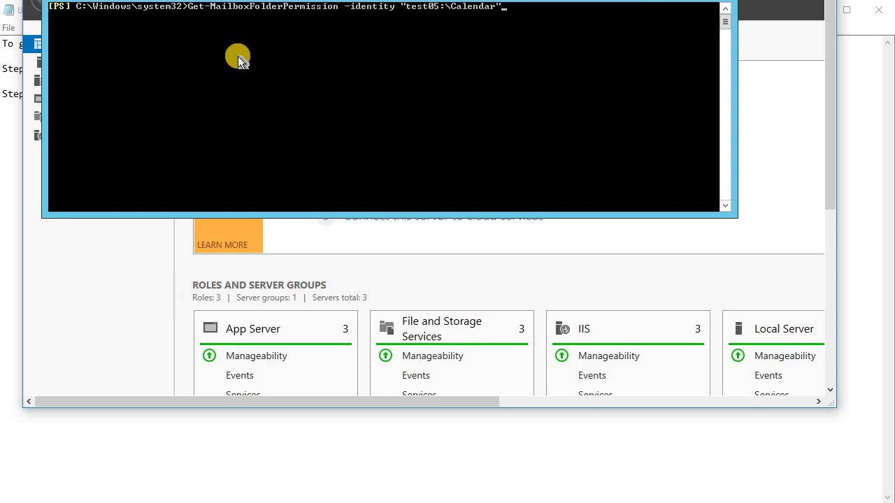 How To Give Calendar Permissions To User From Exchange Management Shell