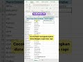 ⚡ Trik Excel Cepat yang Jarang Diketahui! #belajarexcel #excelpemula #exceltips #excel #exceldasar