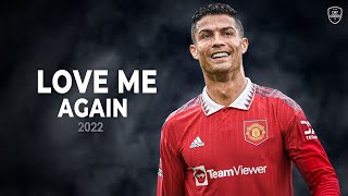 Cristiano Ronaldo 2022 • Love Me Again • Skills & Goals | HD Resimi