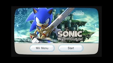 Sonic and the Black Knight Wii Channel Intro
