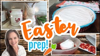 I've got to hide it!  Prepping for EASTER 2024! | Strawberries & Cream Pie & Peanut Butter Pie