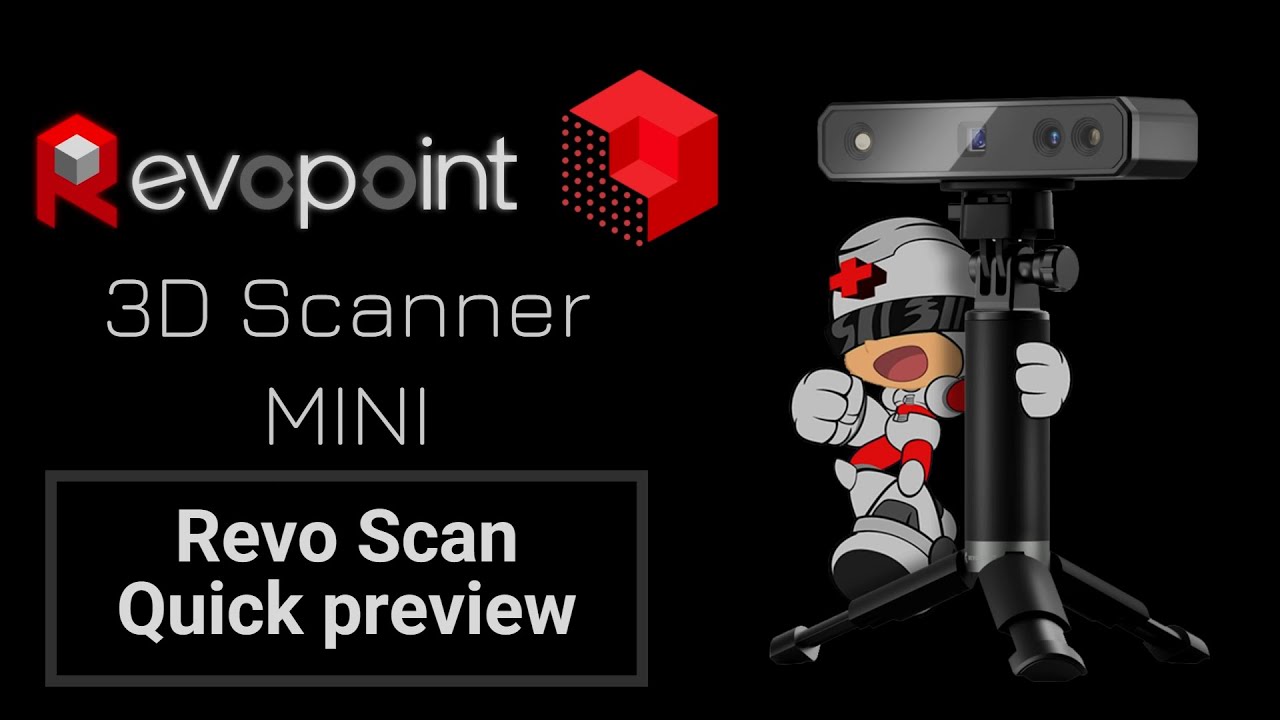 3D Scanning with Revopoint Mini - Preview video - YouTube