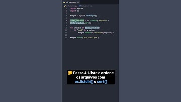 Como Mesclar PDFs com Python em Segundos! | #shorts