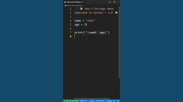 F-String IMPROVED In Python 3.8