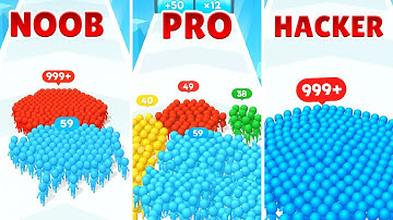 🔥 Count Masters NOOB vs PRO vs HACKER Showdown ❌ Ultimate Max Level Gameplay Walkthrough ET213