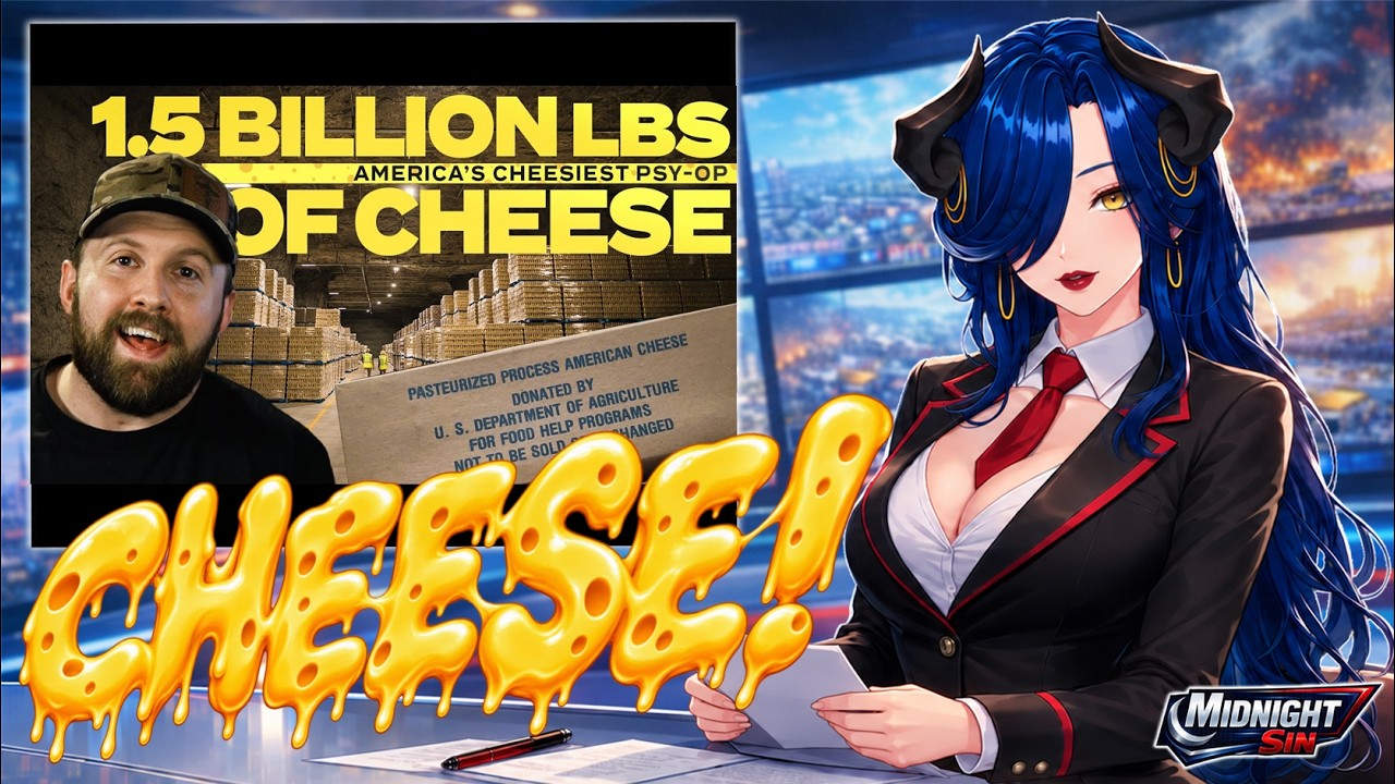 THE CHEESE CONSPIRACY 🧀 America’s 1.5 BILLION POUND Stockpile | YAP + React