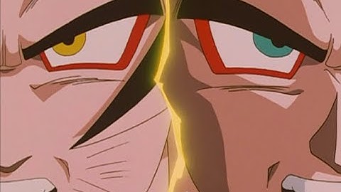 Dragon Ball GT - SSJ4 Goku & Vegeta fuse to form SSJ4 Gogeta!