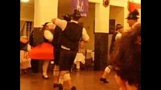 German Oktoberfest Slap Dancing