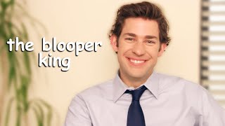 john krasinski's best bloopers and improvised moments from The Office US | Comedy Bites