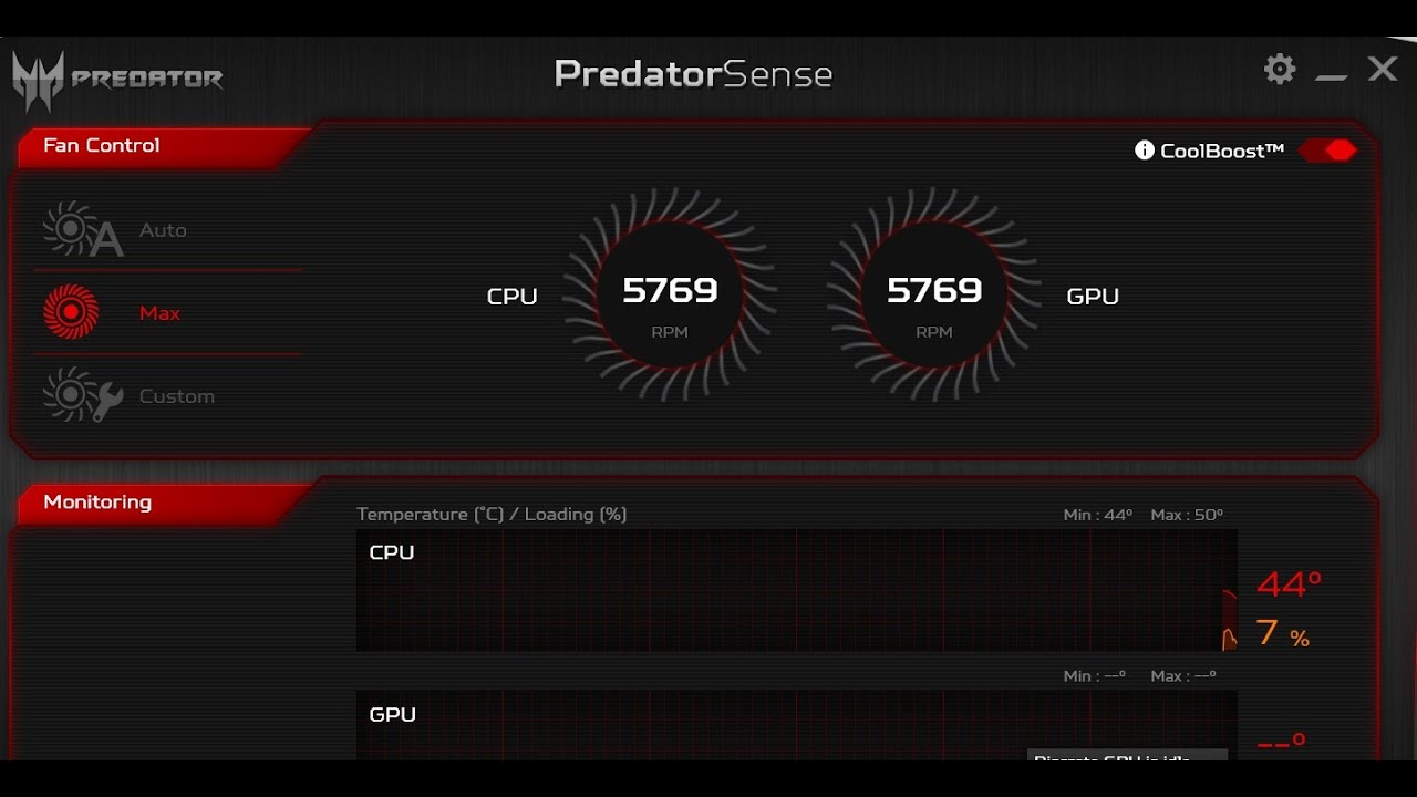 Lee som resultat Grine Install PREDATOR SENSE on Nitro 5! (Increase fan speed to 5769RPM?) -  YouTube