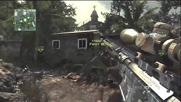 Sick Spawn Shot On Village Mw3