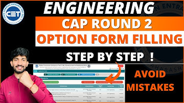 Engineering Cap Round 2 Option Form Filling 2022 | How to Fill Cap Round 2 Option Form 2022