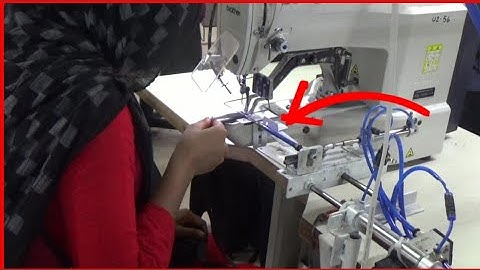 Strap Edge Folding with Bartack Automated Method