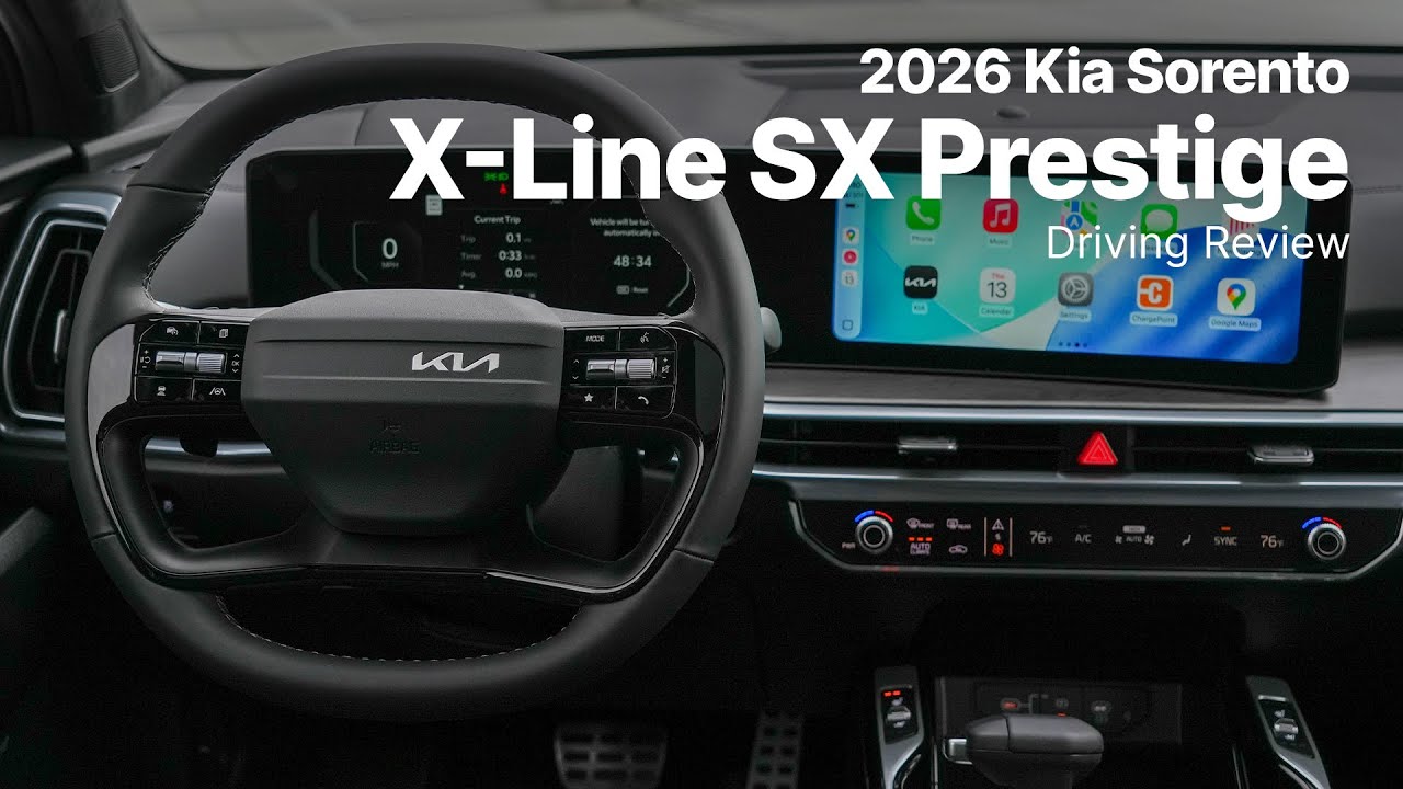 2026 Kia Sorento X-Line SX Prestige | Driving Review