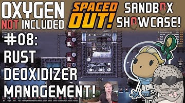 How To Use Rust Deoxidizers In ONI: Spaced Out! Sandbox Showcase #8