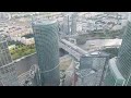 Москва-Сити. Вид из башни «Федерация.Восток». Moscow City. Federation Tower. Skyscraper №2