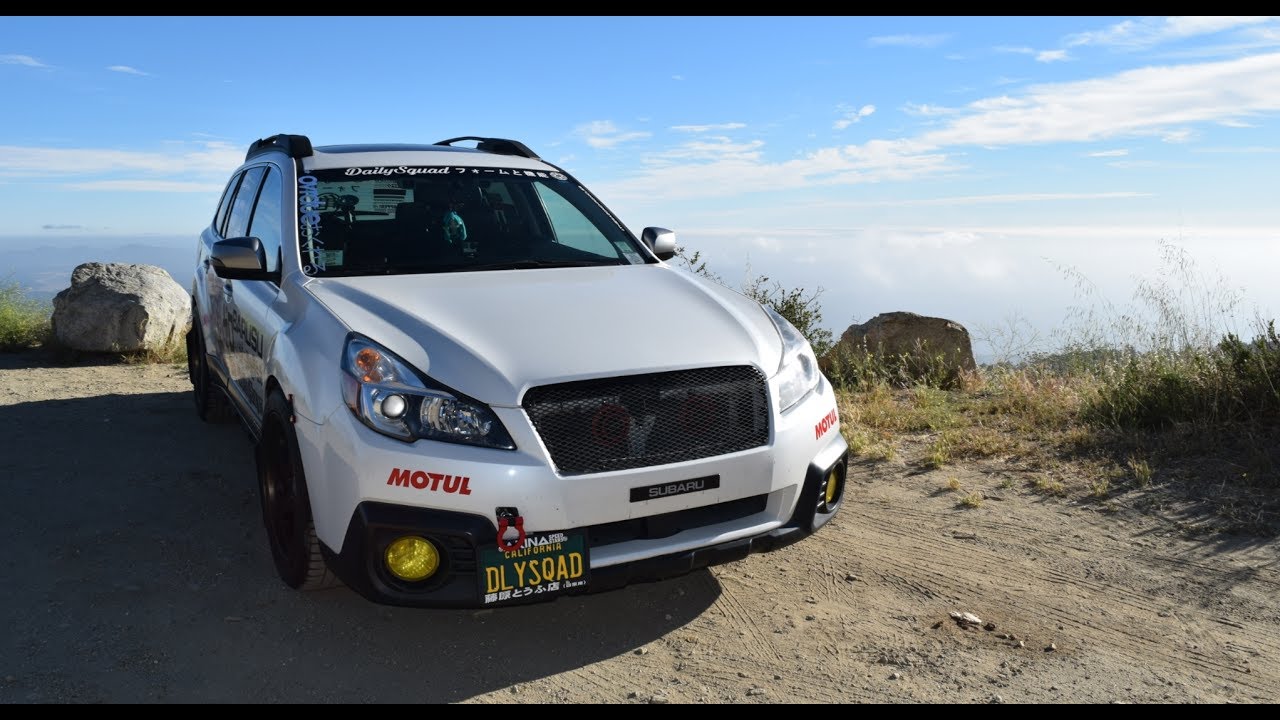 modified subaru outback hill climb palomar mountain youtube