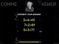 IQ Test | Math Quiz | Maths Riddle | Mathematics Puzzle #mathexpert #mathematics #gk #iqtest