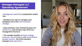 Free Managed LLC Operating Agreement Template + Complete Walkthrough for LLC Formation & Compliance