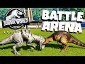 Dinosaur Battle Arena! - Jurassic World Evolution Gameplay