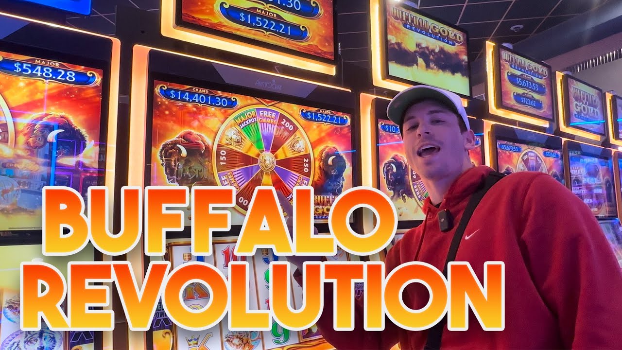 Back To Chasing The Buffalo Gold Revolution Grand Jackpot At Coushatta