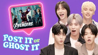 TXT Ranks the Avengers, Mullets, Fashion Trends and More | Post It or Ghost It | Seventeen