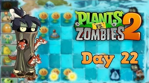 Plants vs Zombies 2 | Frostbite Caves Day 22 | Walkthrough