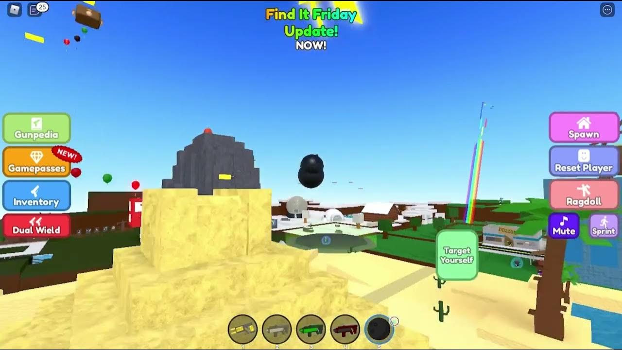 How to get the bowling ball gun in ADMIN GUNS! YouTube