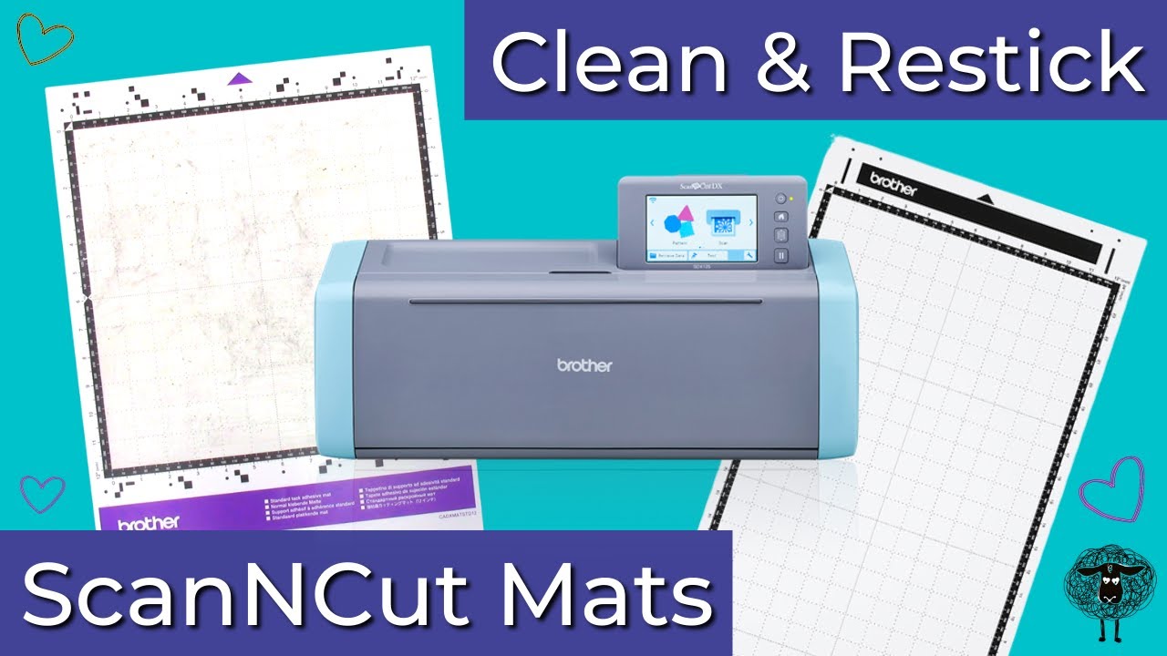 Restick Your Scan N Cut Mat - Create With Sue