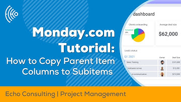 Copying Parent Task Columns to Subitems in Monday.com