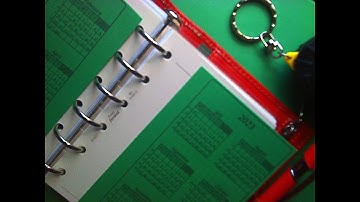 2023 Planning IN Pocket | Filofax | DIY Fish Insert