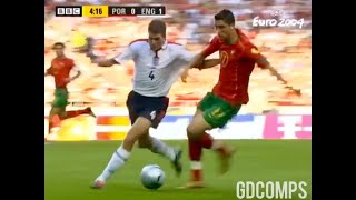 Steven Gerrard vs Portugal (N) Quarter-Final Euro 2004 | (English Commentary) HD