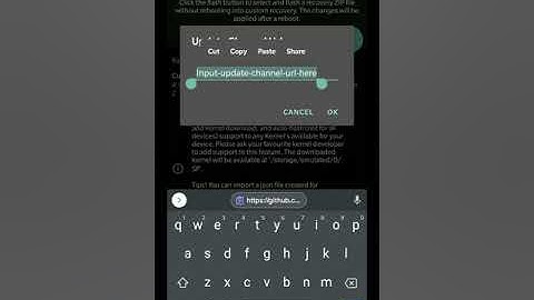 SmartPack-Kernel Manager: Explaining Update Channel