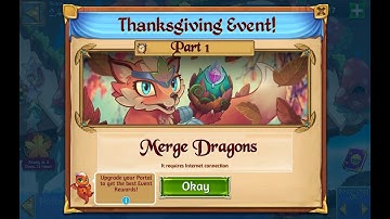 Merge Dragons Thanksgiving event part 1