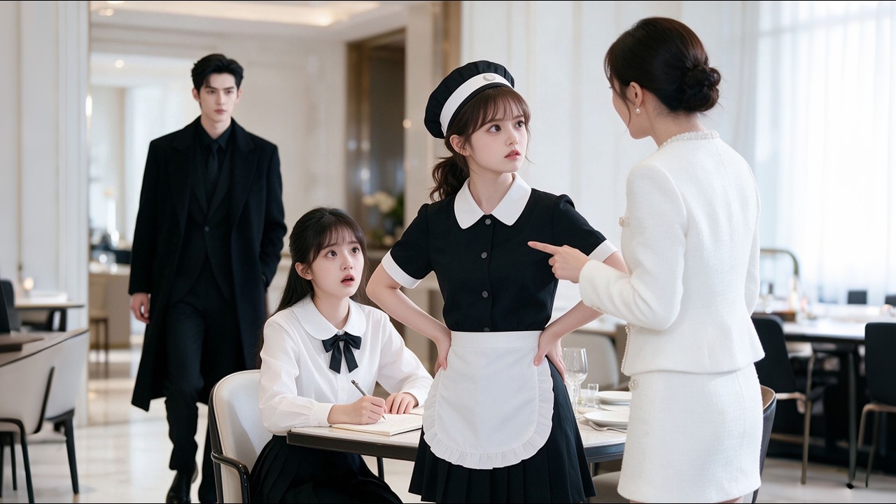 服务员女孩救下自闭萌娃，怎料萌娃爹竟是首富霸总，当场将她娶回家当后妈，本想拿钱躺平，怎料她竟收服整个豪门，连禁欲总裁都对她彻底沦陷！