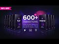 Pixelland transitions Pack | videohive