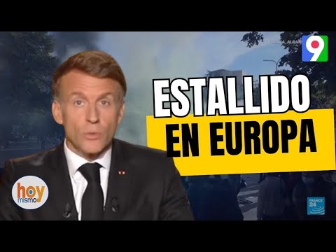 Outbreak in Europe: Curfew in France and chaos in the streets of Spain and Italy | Hoy Mismo