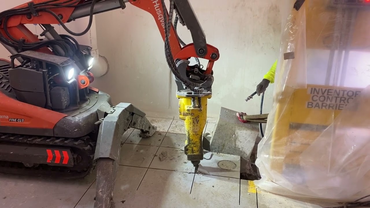 Electric Demolition Robot Husqvarna