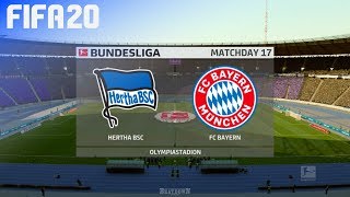 Check out this brand new fifa 20 gameplay of the bundesliga by
beatdown gaming on ps4. in match hertha bsc take fc bayern münchen at
olympiastadi...