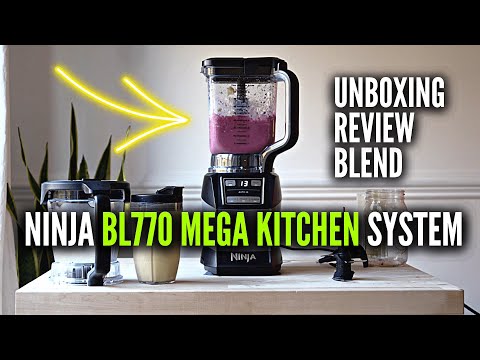 Unboxing & Reviewing New NINJA Mega Kitchen System 1500 ~ Blender, Food  Processor & 2 Nutri Cups 