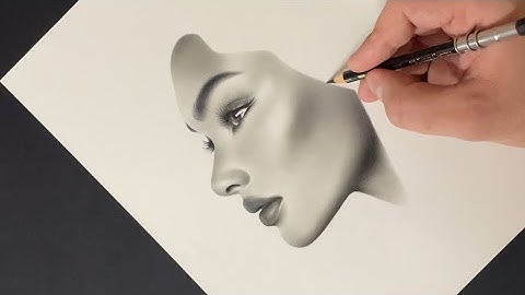 How to Draw Hyper Realistic FACE Step by Step