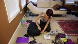 How to Pack Light for Travel and Never Check in Luggage