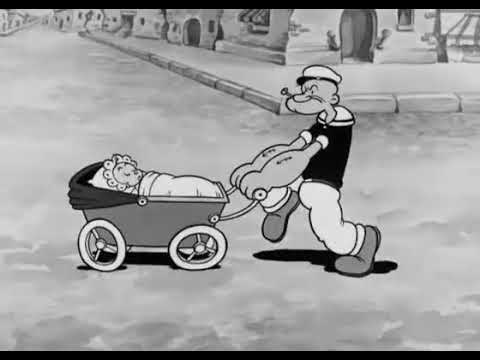 Popeye The Sailor - Sock a bye baby - YouTube
