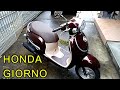 HONDA GIORNO　国産 原付 バイク 購入! の動画、YouTube動画。