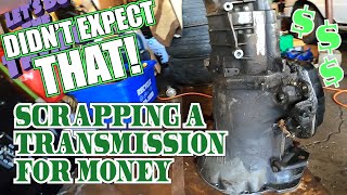 Scrapping A Transmission Fast And Safe! Scrap Metal Tips For Beginners